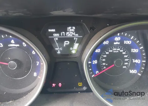 2013 Hyundai Elantra Gls z USA, uszkodzony, nr VIN 5NPDH4AE8DH274678